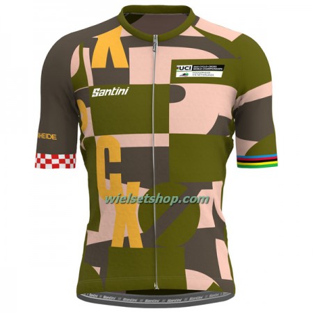 Wielershirt 2023 UCI World Champion Cyclo-Cross - Groente